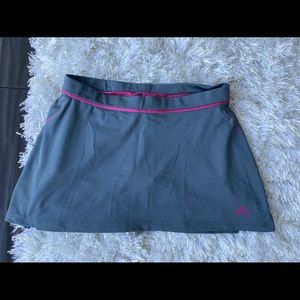 Adidas tennis skirt gray/pink